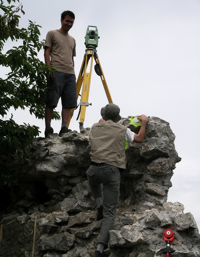 Sámsonháza, földmérők