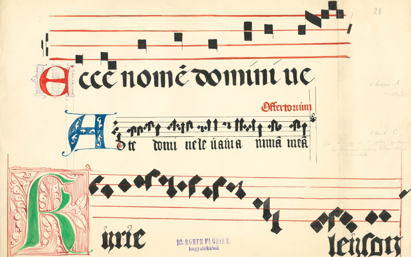 Zalka Antifonálé, 15. század vége (ltsz. K 435/27)