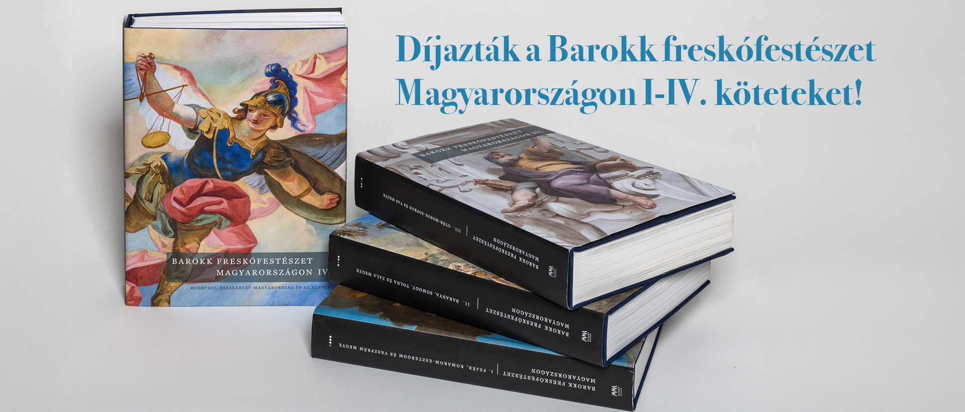 Díjazták a Barokk freskófestészet Magyarországon I-IV. köteteket!
