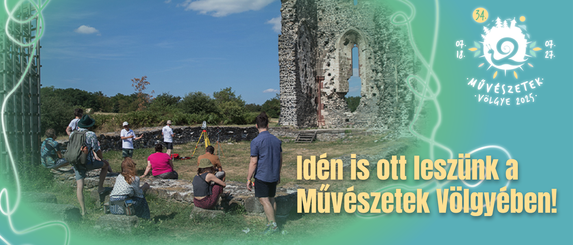 Idén is ott leszünk a Művészetek Völgyében!