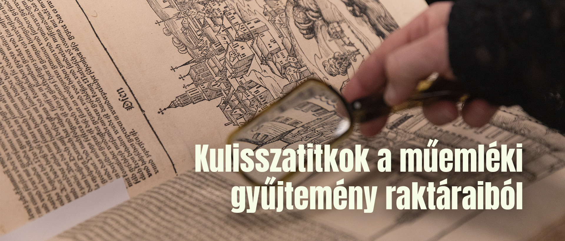 Kulisszatitkok a műemléki gyűjtemény raktáraiból