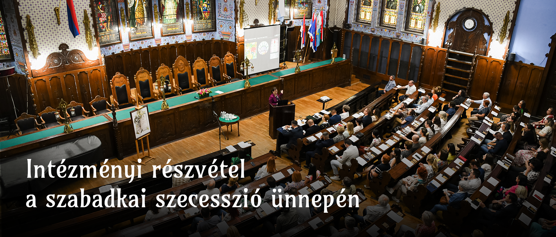 Intézményi részvétel a szabadkai szecesszió ünnepén