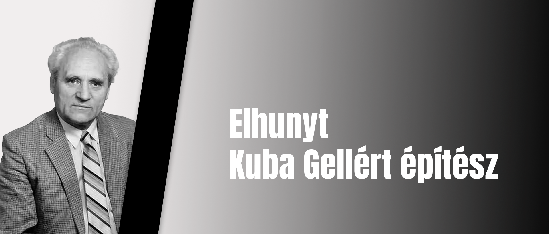 Elhunyt Kuba Gellért